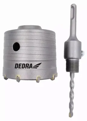 Obrázok produktu pre Karbidová píla na diery 80 mm so stopkami SDS plus