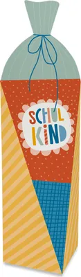 Produktbild von Schultüte mit Brauseherzen 75g Schulanfang Schulkind