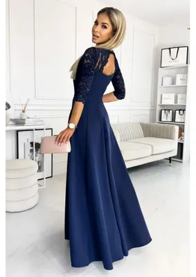 Zdjęcie produktu dla Numoco Damska sukienka imprezowa Amber navy XL