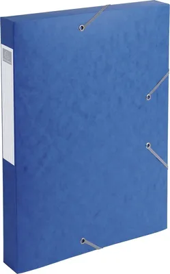 Immagine prodotto di Scatola portadocumenti A4 Manila in cartone blu 40 mm confezione da 10 pezzi