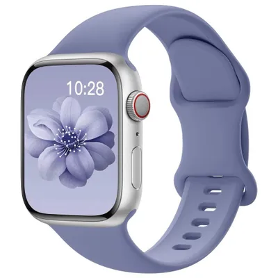 Produktbild von Sport Armband für Apple Watch Series 10 9 8 7 6 5 4 3 2 SE Silikon 38/40/41mm S