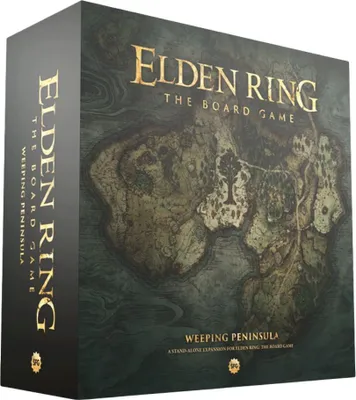 A box for the Elden Ring: The Board Game, Weeping Peninsula expansion.