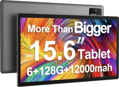 Produktbild von MESWAO Tablets MES-B3 15,6 Zoll Android 13 Tablet Großes IPS-Display HD 1920 x 1080, 6GB/128GB, WiFi 12000mAh Akku - Ideal für die Produktivität,