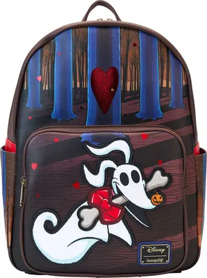 Productafbeelding van Loungefly rugzak in volledig formaat, met het thema "The Nightmare Before Christmas"