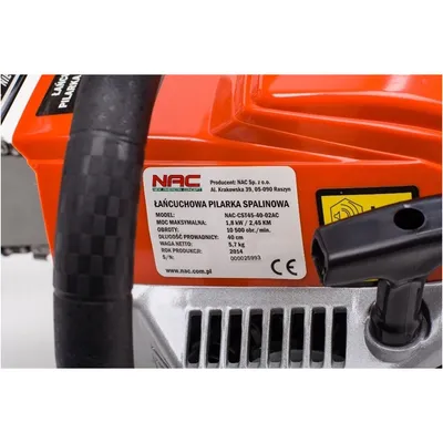 Zdjęcie produktu dla Pilarka łańcuchowa spalinowa 40cm CST45-40-02AC NAC