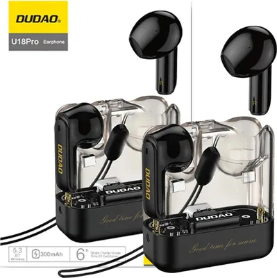 Image de Dudao U18Pro Écouteurs Sans Fil Bluetooth 5.3 - Noir KP38023