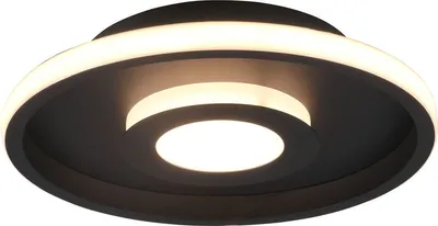 Zdjęcie produktu dla Plafon lampa sufitowa do łazienki ASCARI czarny Trio 680810332