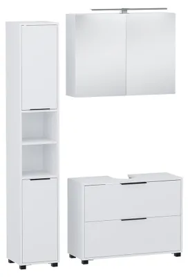 Image de Meubles bain Vicco Alina Blanc 3 pièces, Model 59653