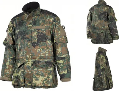 Produktbild von MFH BW Kampfjacke, Einsatz/Übung, lang, flecktarn