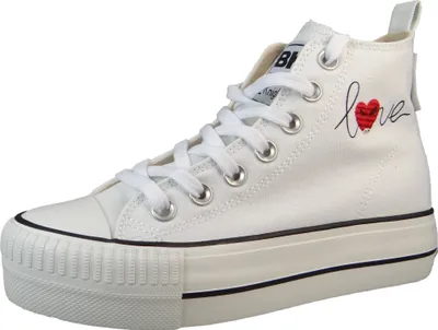Produktbild von British Knights Leinenschuh Weiß