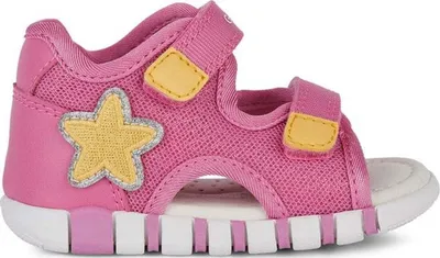Produktbild von Geox Mädchen Klassische Sandalen B4517A 0GNBC C8F2V Farbe: Rosa Größe: 21