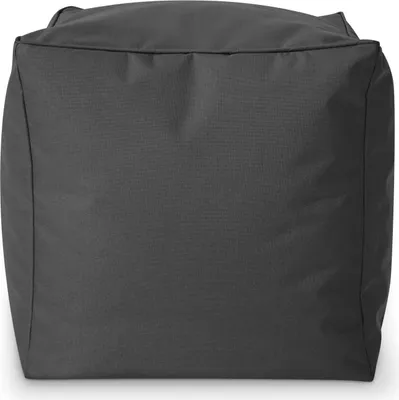 Produktbild von Green Bean® Sitzhocker "Cube" 40x40x40cm mit EPS Perlen Füllung - Fußhocker für Sitzsäcke - Anthrazit