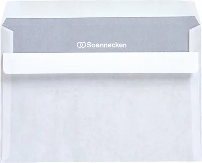 Zdjęcie produktu dla Koperta Soennecken 1331 C6 75g oF sk biała 25 szt./opak.