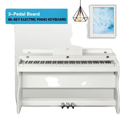 Produktbild von Digitalpiano, 88 Tasten, 3-Pedal-System, WEISS