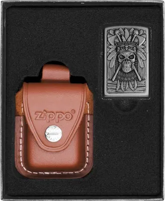 Produktbild von ZIPPO INDIAN SKULL Feuerzeug Geschenkset Nr. 4
