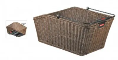 Obrázek produktu pro KLICKfix Structura GT, Zadní, Košík, Hnědá, 18 l, 10 kg, 440 mm