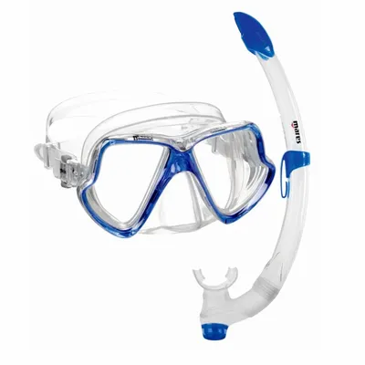 Image de Mares Wahoo Combo - Kit de plongée libre pour adultes, couleur:turquoise