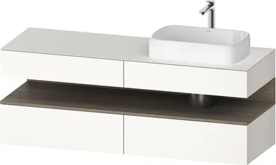 Produktbild von DURAVIT QA4778035840000 QTG KWTU WH Ek. 1600x550x600 Wß Smt H