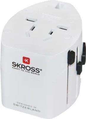 Produktbild von Skross SKR1102100, Universal, Universal, 100-250 V, 6,3 A, Weiß, 1386 W