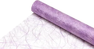Produktbild von JULANO Sizoweb Original Tischläufer Tischband zur Dekoration (20cm breit, 5m lang, Farbe: flieder)