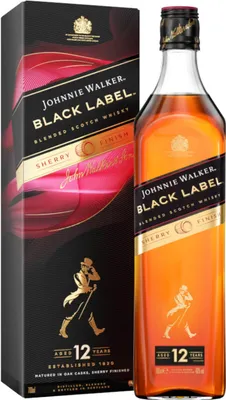 Produktbild von Johnnie Walker Black Label - 12 Jahre - Sherry Finish - Blended Scotch Whisky