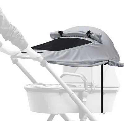 Imagen del producto de Protector solar para cochecitos, protección UV, color gris