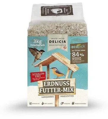 Image de Delicia mélange d'aliments pour arachides ecopick 3 kg