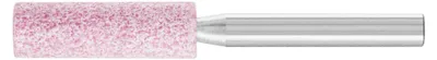 Image de Meule sur tige Pferd Granulométrie 46EK 10 x hauteur 32mm Diamètre de la tige 6mm Forme cylindrique Dureté 0 rose (AR) - 31120274