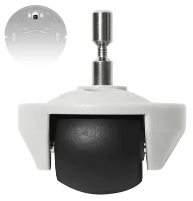 Ersatz-Vorderrad leise, kompatibel mit Roborock S8, S7, Q7, S6, S5, G20 u.a.