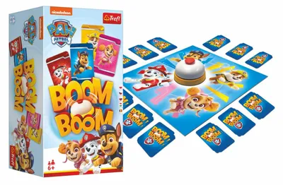Produktbild von Boom Boom Paw Patrol Skill Game Trefl 01911