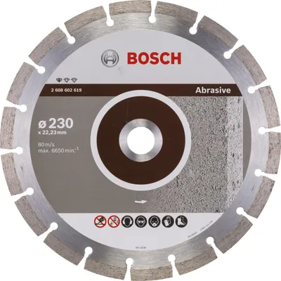 Produktbild von Diamanttrennscheibe Standard for Abrasive, 230 x 22,23 x 2,3 x 10 mm