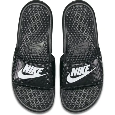 Produktbild von Nike Benassi Just Do It Badelatschen Damen black/white 35.5