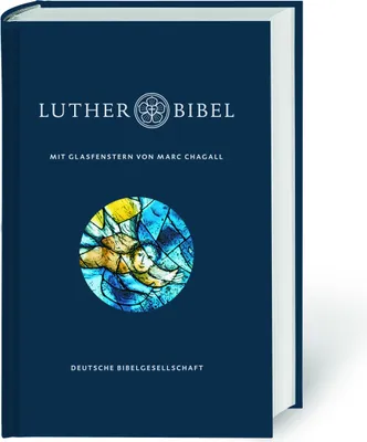 Produktbild von Lutherbibel mit Glasfenstern von Marc Chagall