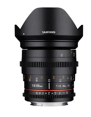 Produktbild von Samyang 20mm T1.9 ED AS UMC, Weitwinkelobjektiv, 13/12, Sony FE, Autofokus