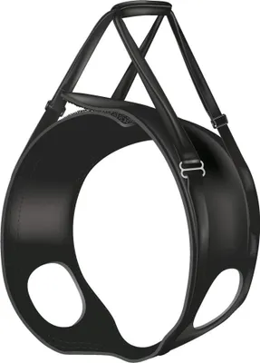 Produktbild von Leinenhilfe für Hunde - Größe M (55-65 cm) - Schwarz Neopren/Polyester