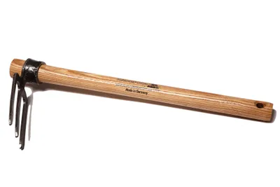 Produktbild von Krumpholz Häulein (geschmiedet) 3 Zinken mit Eschenstiel (40 cm)