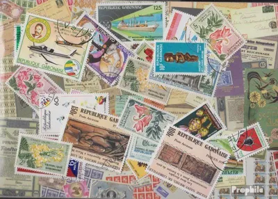 Produktbild von Briefmarken Gabun 25 verschiedene Marken