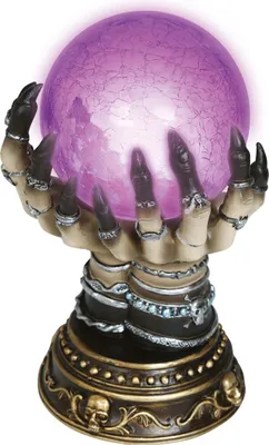 Produktbild von Halloween Hexenkugel Mit Mystischer Wahrsagerkugel Für Dunkle Magie Und Geheimnisvolle Atmosphäre Ideal Für Gruselige Spiele Und Events