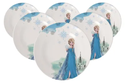 Produktbild von Villeroy & Boch Disney Frozen Kinderteller 21,5 cm 6er Set