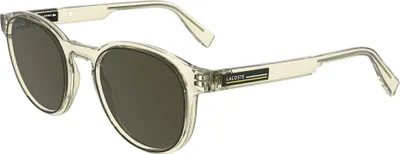 Obrázek produktu pro Sluneční brýle Lacoste L6055S, průhledná žlutá barva, rozměry 51/21/145, pánské
