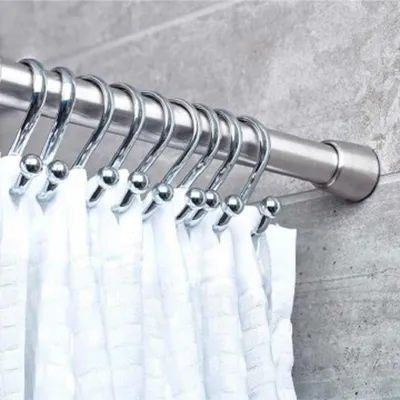 Immagine prodotto di Asta Per Tenda Doccia Estensibile 1 Lato Cromo Ø 22 -75X125 Cm