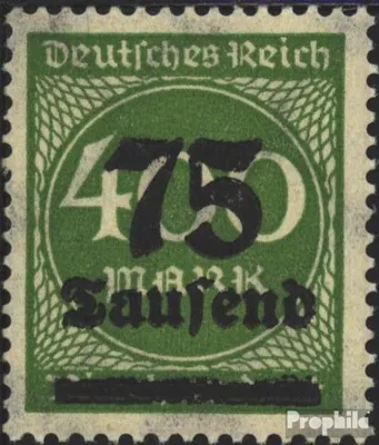 Produktbild von Briefmarken Deutsches Reich 1923 Mi 287a  gestempelt Hochinflation