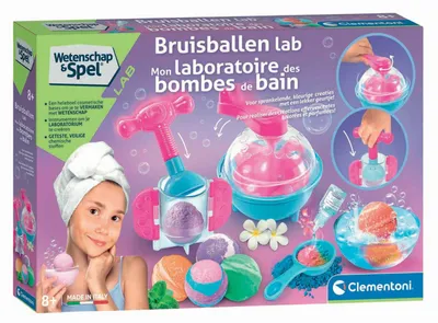 Produktbild von Clementoni Wissenschafts- und Spielbadebombenlabor
