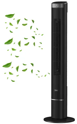 Produktbild von Zilan Turmventilator mit Fernbedienung – 40W Standventilator, 12 Geschwindigkeiten, 4 Modi, 24 Stunden Timer, Touch Control, 90° Oszillation, Leiser Tower Fan