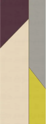 Produktbild von Tadessi Fototapete | Abstrakt | 1.00 m x 2.70 m | Beige | Grau | Wandbild | Digitaldruck