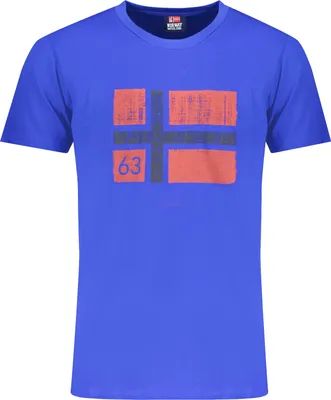 Produktbild von Norway Kurzarmhemd für Männer Gbemisola Blau XL