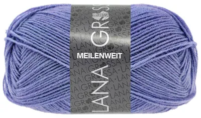 Produktbild von Lana Grossa - Meilenweit 4-fach 50g 1414 veilchenblau