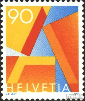 Produktbild von Briefmarken Schweiz 1995 Mi 1563A (kompl.Ausg.) gestempelt Freimarke