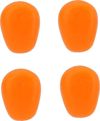 Obrázok produktu pre 60 ks oranžových plastových simulovaných pop-up mäkkých plávajúcich návnad na rybolov (#6)