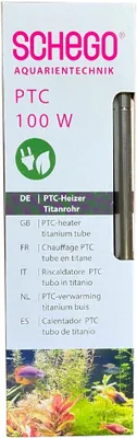 Produktbild von Schego PTC-Heizer Titanrohr energieeffizienter Aquarium Heizstab 100W